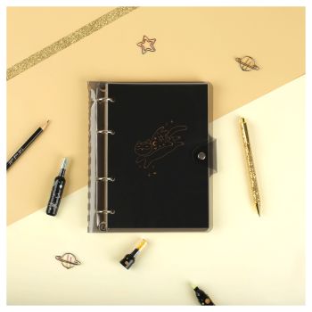 Тетрадь на кольцах 120л., А5, клетка MESHU 