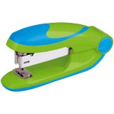 Степлер №24/6, 26/6 Berlingo "Fuze" до 25л., пластиковый корпус, зеленый