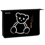 Папка для тетрадей 1 отделение, А4 Berlingo "Beast", 340*245*40 мм, пластик, на молнии