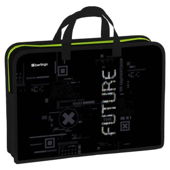 Папка с ручками 1 отделение, А4 Berlingo 