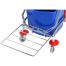 Тележка уборочная OfficeClean Professional 2 секции, 15л, отжим, корзина, держ. д/мусор. мешка