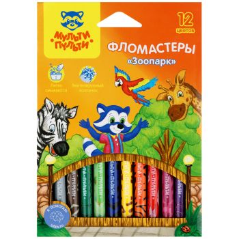 Фломастеры Мульти-Пульти 