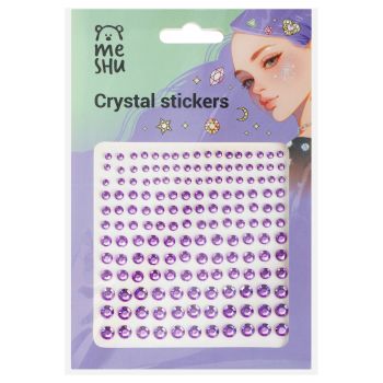 Стразы самоклеящиеся для макияжа лица MESHU 