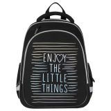Ранец Berlingo Expert Light Pro "Enjoy the little things" 38*28*19см, 3 отделения, 2 кармана, анатомическая спинка