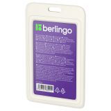Бейдж вертикальный Berlingo "ID 200", 55*85мм, светло-серый, без держателя, крышка-слайдер Бейдж вертикальный Berlingo "ID 200", 55*85мм, светло-серый, без держателя, крышка-слайдер