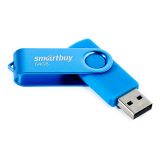 Память Smart Buy "Twist" 64GB, USB 2.0 Flash Drive, синий Память Smart Buy "Twist" 64GB, USB 2.0 Flash Drive, синий