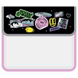 Папка для тетрадей 1 отделение, ArtSpace "Icons", А5, пластик, на липучке