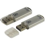 Память Smart Buy "V-Cut" 32GB, USB 2.0 Flash Drive, серебристый (металл. корпус ) Память Smart Buy "V-Cut" 32GB, USB 2.0 Flash Drive, серебристый (металл. корпус )