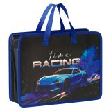 Папка с ручками А4 ArtSpace "Be in the race", пластик, на молнии, 10см