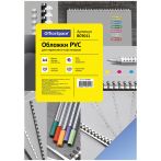 Обложка А4 OfficeSpace "PVC" 150мкм, прозрачный синий пластик, 100л. Обложка А4 OfficeSpace "PVC" 150мкм, прозрачный синий пластик, 100л.