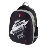 Ранец Först School Base "Street racing" 39*30*18см, 2 отделения, 2 кармана, анатомическая спинка Ранец Först School Base "Street racing" 39*30*18см, 2 отделения, 2 кармана, анатомическая спинка