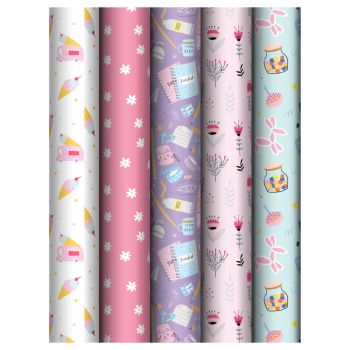 Упаковочная бумага глянц. 70*100см, MESHU 