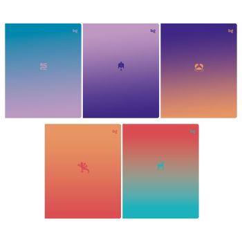 Тетрадь 40л., А5, линия BG 