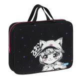 Папка текстильная с ручками 1 отделение, А4 Först "Plush Dream", 350*265*80мм, текстиль, на молнии