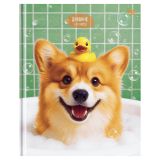 Дневник 1-11 кл. 48л. (твердый) BG "Водные процедуры", матовая ламинация, выб.лак