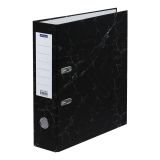 Папка-регистратор OfficeSpace, 80мм, мрамор, черная Папка-регистратор OfficeSpace, 80мм, мрамор, черная