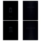 Тетрадь 48л., А5, клетка BG "Мой дом", матовая ламинация, выб. лак