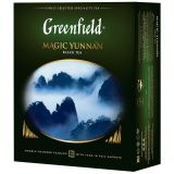 Чай Greenfield "Magic Yunnan", черный, 100 фольг. пакетиков по 2г Чай Greenfield "Magic Yunnan", черный, 100 фольг. пакетиков по 2г