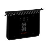 Папка для тетрадей 1 отделение, А5 Berlingo "Future Relic", 240*205*40мм, пластик, на молнии