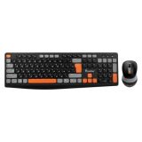 Комплект беспроводной клавиатура + мышь Smartbuy 702AG, USB, черный Комплект беспроводной клавиатура + мышь Smartbuy 702AG, USB, черный