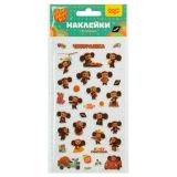 Наклейки гелевые Мульти-Пульти "Чебанаклейки",  22*10см, пакет европодвес