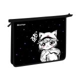 Папка для тетрадей 1 отделение, А5 Berlingo "Kawaii Dream", 240*205*40мм, пластик, на молнии