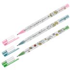 Ручка шариковая MESHU "Cute kittens" синяя, 0,5мм, корпус ассорти