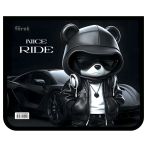 Папка для тетрадей 2 отделения, А5, Först  "Гоночный стиль", пластик, на молнии