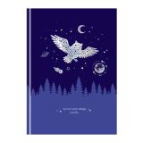 Записная книжка А5 80л. BG "Немного волшебства", soft-touch ламинация, тиснение голографической фольгой, блок в точку, 100 гр/м2