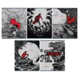 Тетрадь 48л., А5, клетка Greenwich Line "Фантазия", матовая ламинация, 70г/м2