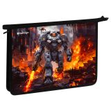 Папка для тетрадей 1 отделение, А4 Berlingo "Battle For The Future", 340*245*40 мм, пластик, на молнии