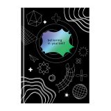 Записная книжка А5 80л. BG "Поверь в себя", soft-touch ламинация, блок в точку, 100 гр/м2