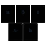 Тетрадь 48л., А5, клетка BG "Русская жизнь", выб. лак