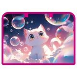 Папка для тетрадей 1 отделение, ArtSpace "Soap bubbles", А5, пластик, на молнии