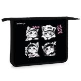 Папка для тетрадей 1 отделение, А5 Berlingo "Little Paws", 240*205*40мм, пластик, на молнии