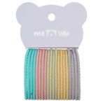 Резинки для волос MESHU, пастельные ассорти, 20шт., диаметр 4,5см, европодвес