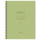 Тетрадь 80л., А5, клетка на гребне GreenwichLine "Dignity", матовая ламинация, тиснение фольгой, 80г/м2