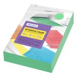 Бумага цветная OfficeSpace "Интенсив", А4, 80г/м2, 500л., (зеленый) Бумага цветная OfficeSpace "Интенсив", А4, 80г/м2, 500л., (зеленый)