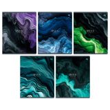 Тетрадь 48л., А5, клетка BG "Минерал", глянцевая ламинация