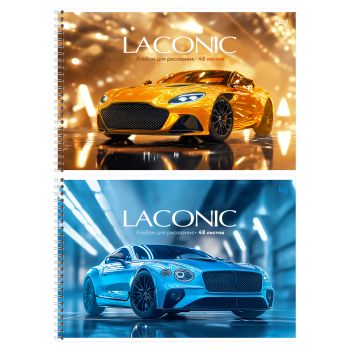 Альбом для рисования 48л., А4, на гребне BG 