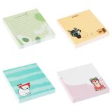 Блок для записей MESHU 8,5*8,5см, 100л., на склейке, в ассортименте