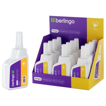 Клей ПВА Berlingo, экстрасильный, 80мл Клей ПВА Berlingo, экстрасильный, 80мл