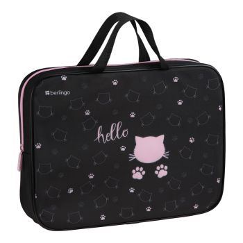 Папка текстильная с ручками 1 отделение, А4 Berlingo 