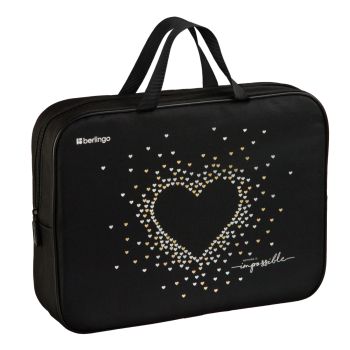 Папка текстильная с ручками 1 отделение, А4 Berlingo 