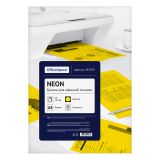 Бумага цветная OfficeSpace "Неон" А4, 75г/м2, 50л. (желтый)