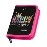 Пенал 1 отделение, 200*140*40 Berlingo "Candy Princess", дополнительная откидная секция, полиэстер