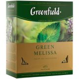 Чай Greenfield "Green Melissa", зеленый, 100 фольг. пакетиков по 1,5г. Чай Greenfield "Green Melissa", зеленый, 100 фольг. пакетиков по 1,5г.