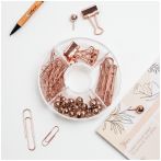 Набор мелкоофисных принадлежностей MESHU "Rose Gold", 89 предметов, розовое золото, пластиковый пенал, европодвес Набор мелкоофисных принадлежностей MESHU "Rose Gold", 89 предметов, розовое золото, пластиковый пенал, европодвес