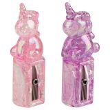 Точилка пластиковая MESHU "Cute unicorn", 1 отверстие, ассорти Точилка пластиковая MESHU "Cute unicorn", 1 отверстие, ассорти