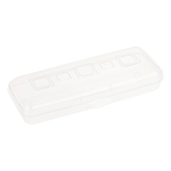 Пенал-футляр, 210*90*40 СТАММ, прозрачный, бесцветный